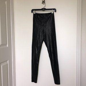 ARITZIA WILFRED FREE VEGAN LEATHER PANTS